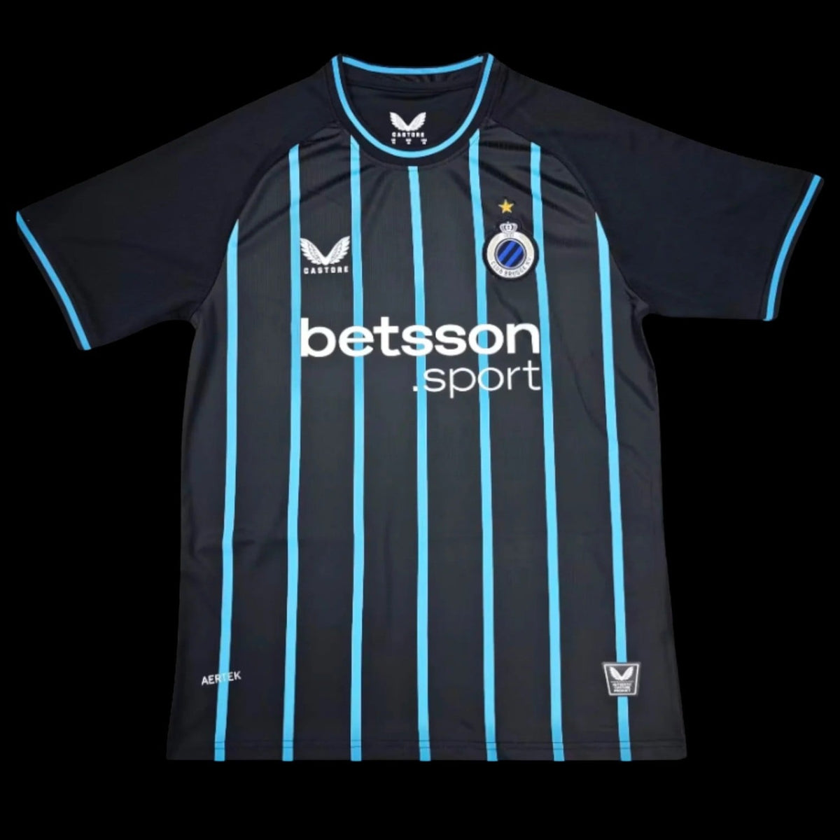 Maillot Club Bruges 25/26 version fan — vue face
