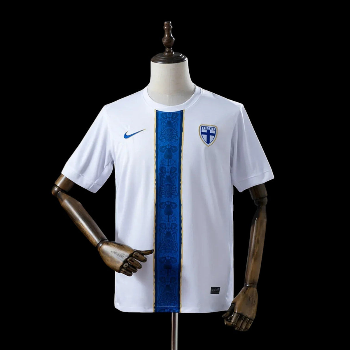 Maillot Finlande 26/27 version fan — vue face