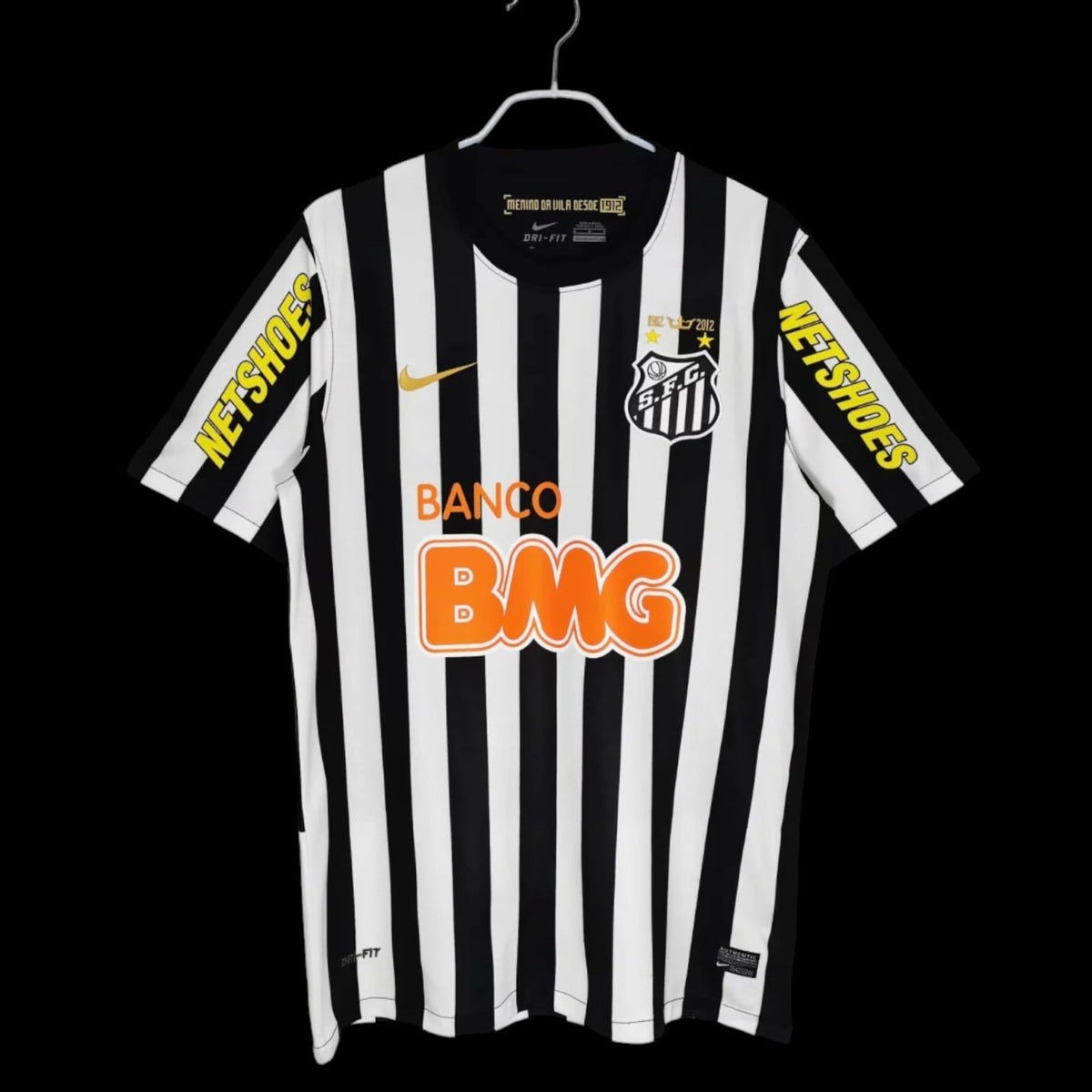 Maillot Santos 2013 version fan — vue face