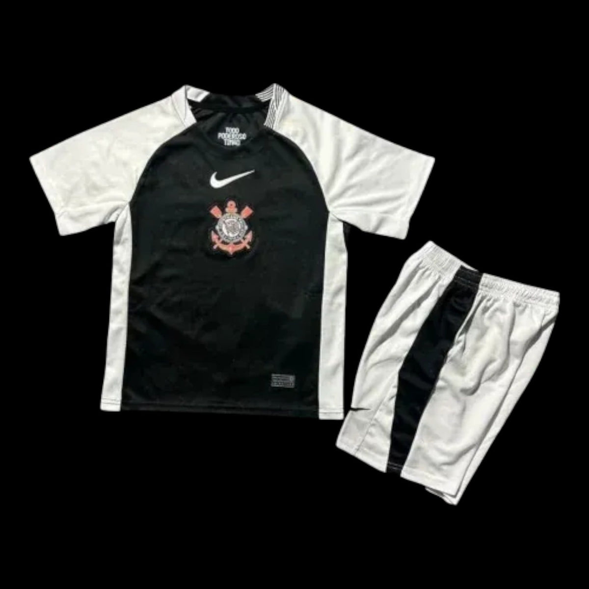Maillot enfant Corinthians 25/26 version fan — vue face