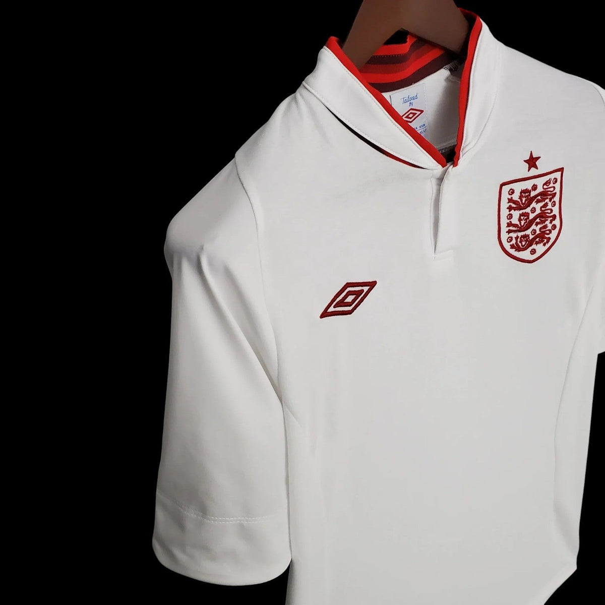 Maillot Angleterre 2012 version fan — vue detail