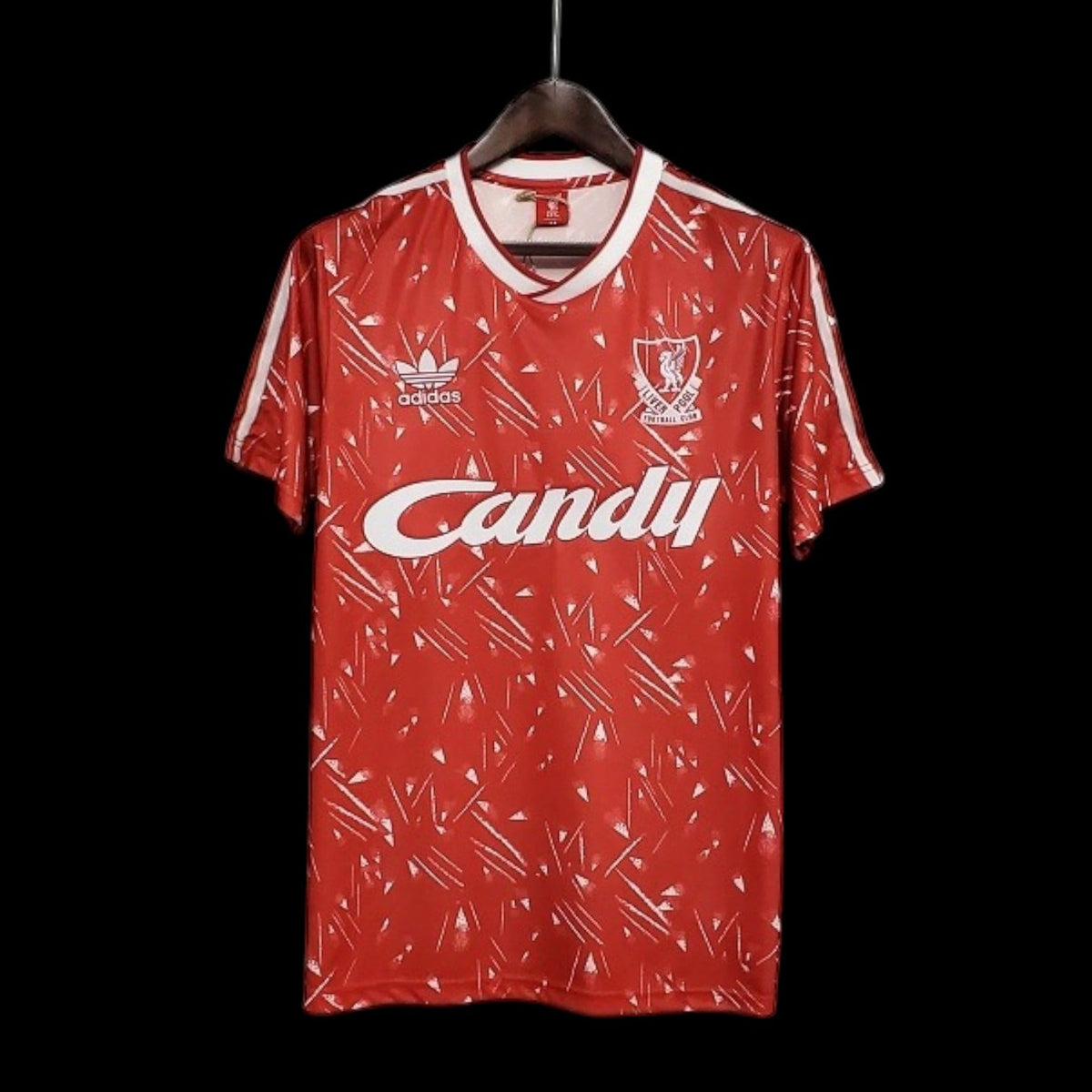 Maillot Liverpool 89/91 version fan — vue face
