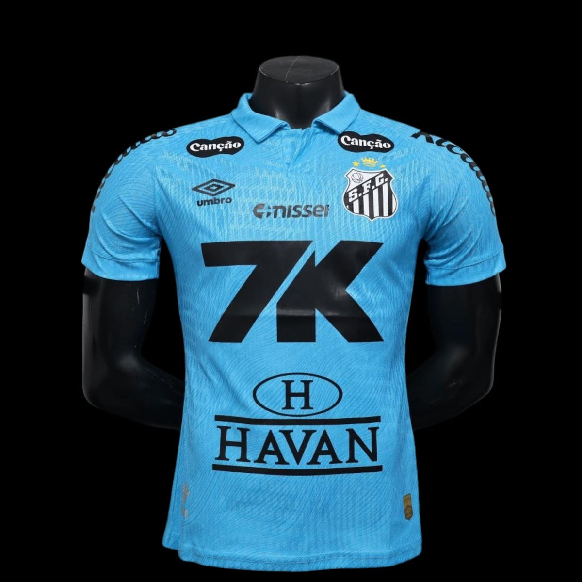 Maillot Santos 25/26 version joueur — vue face