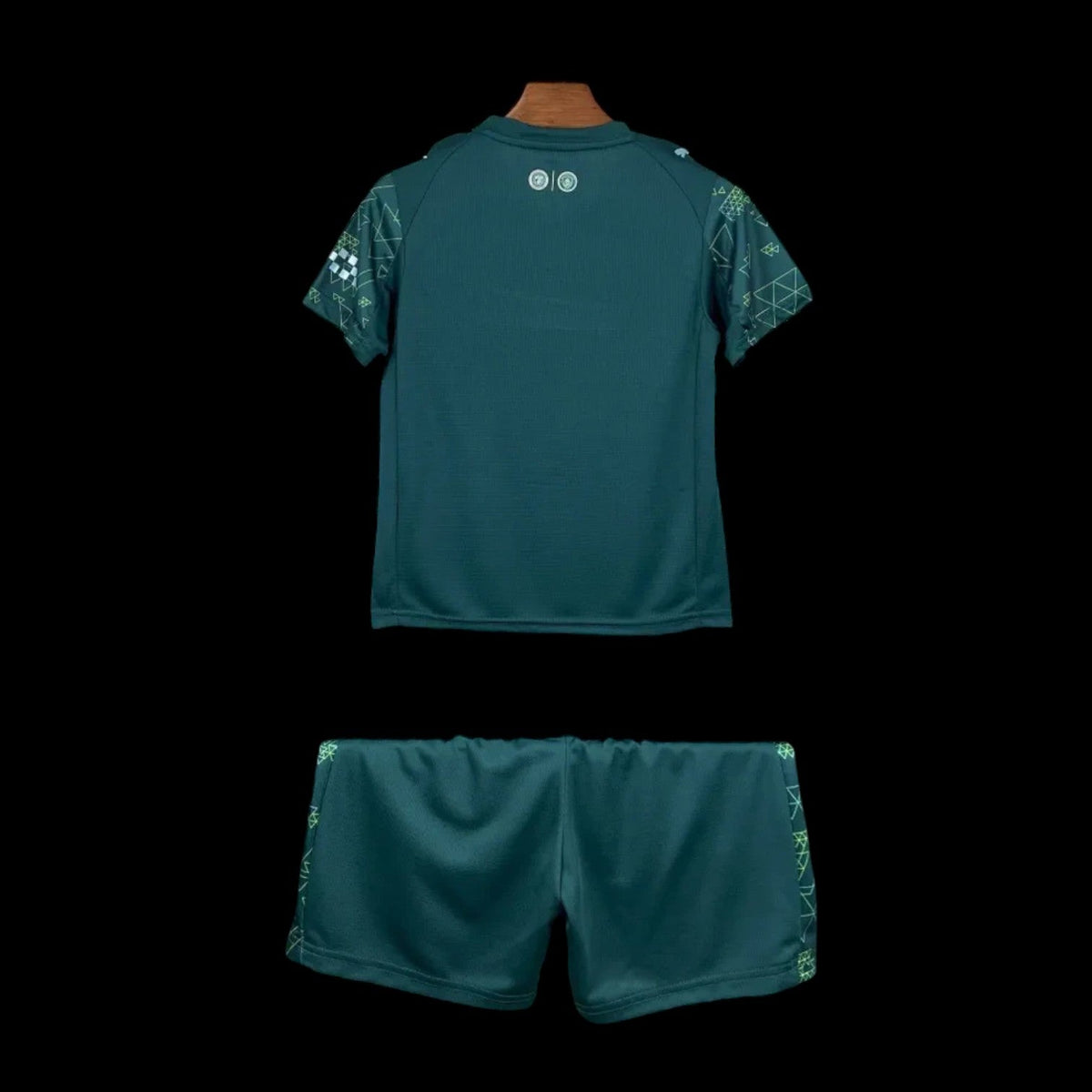 Maillot enfant Manchester City 25/26 version fan — vue dos