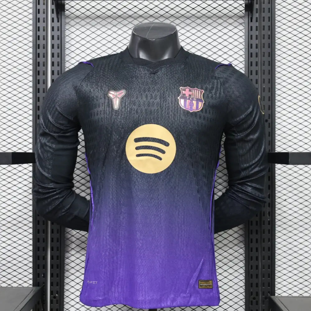 Fc Barcelone Extérieur 26/27 Manches Longues
