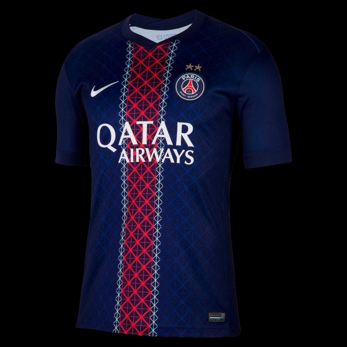 Maillot enfant Paris SG 25/26 version fan — vue face