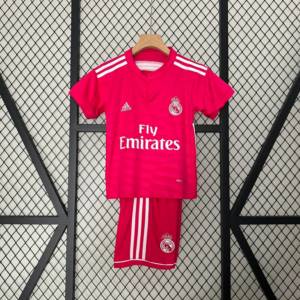 Kit Enfant Real Madrid Retro Rose 2014/2015
