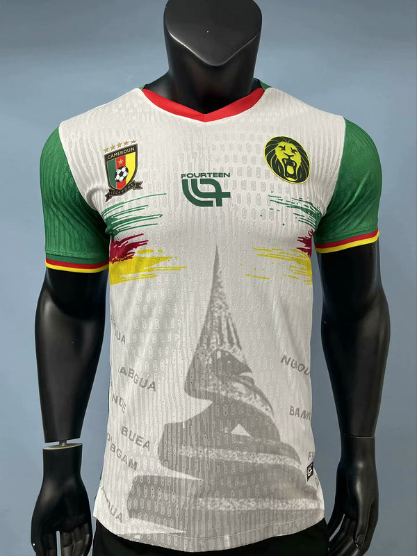 Maillot Cameroun 25/26 version fan — vue face
