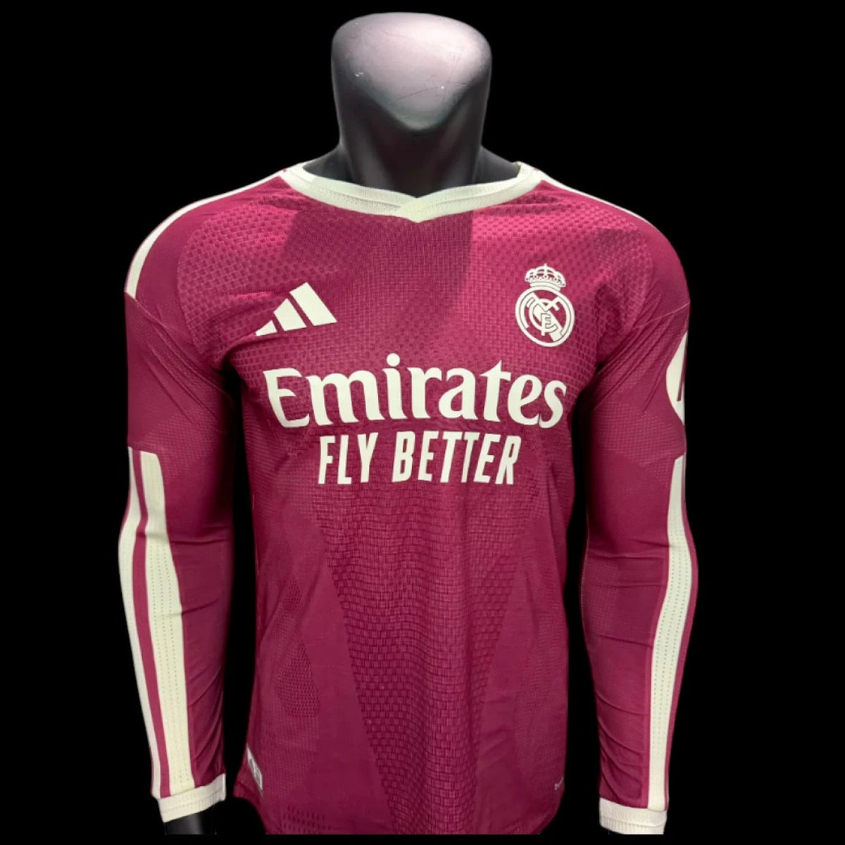 Maillot manches longues Real Madrid 26/27 version joueur — vue face