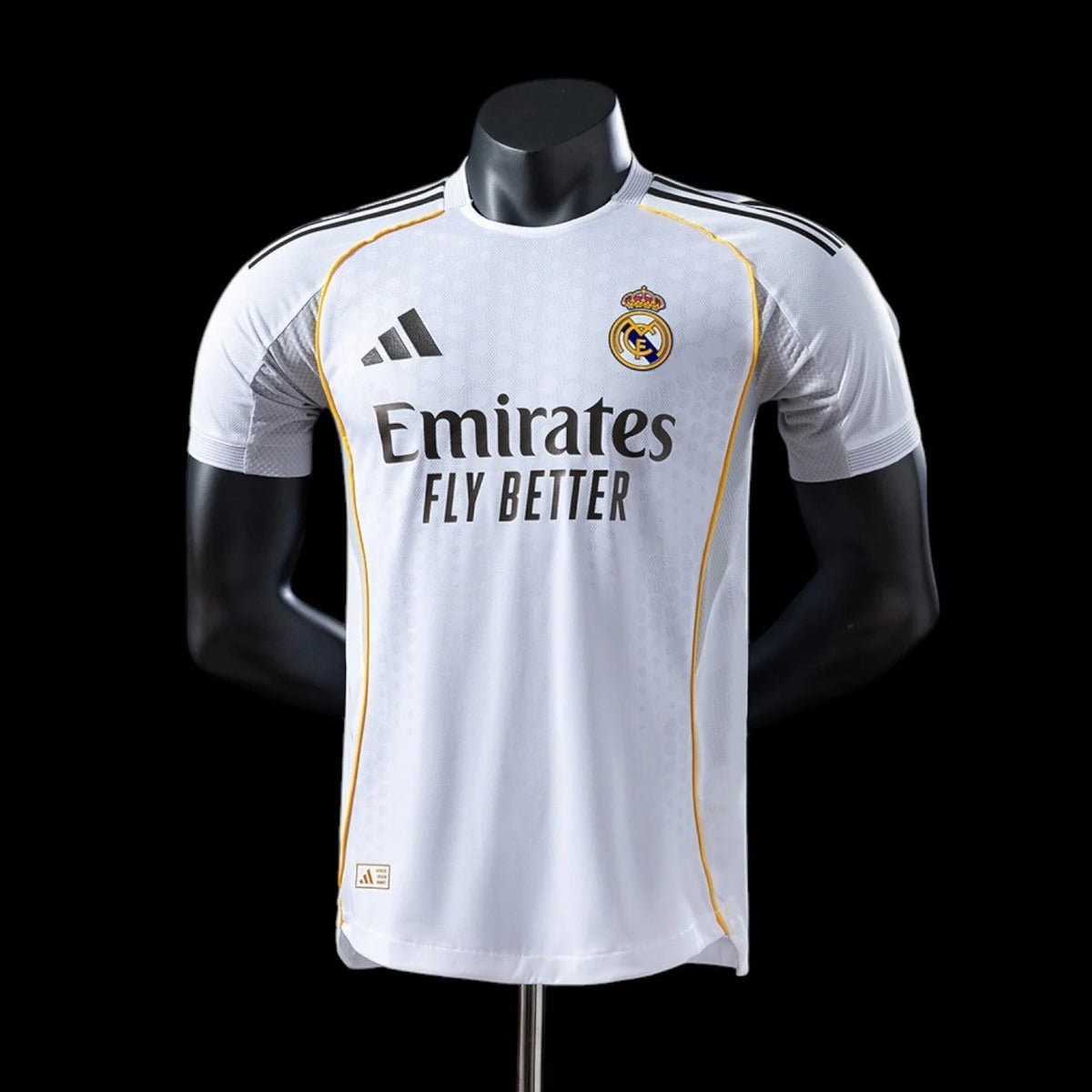 Maillot Real Madrid 25/26 version joueur — vue face