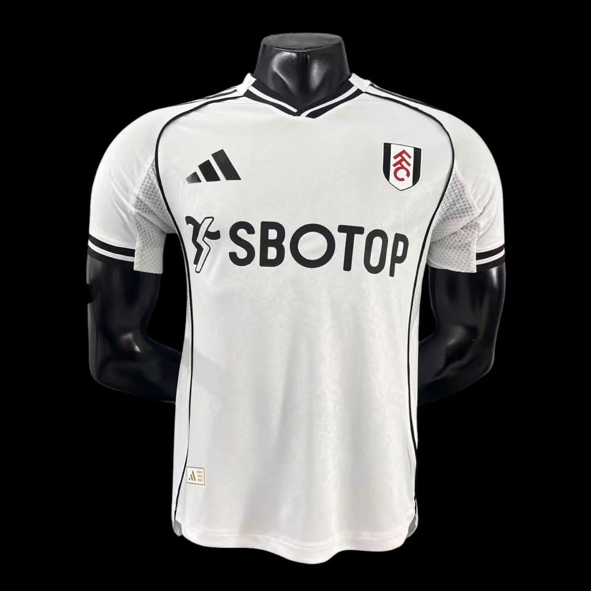 Maillot Fulham 25/26 version joueur — vue face