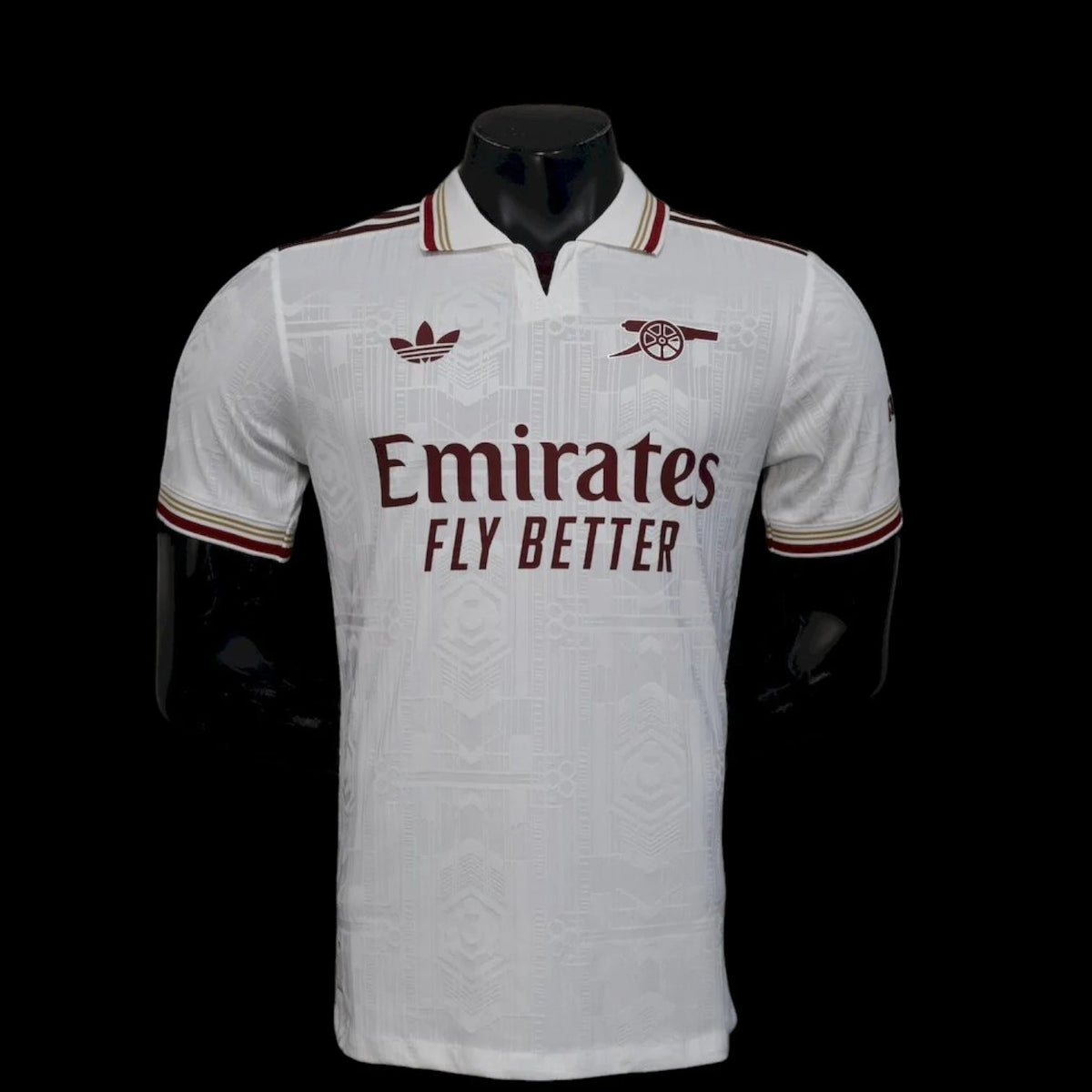 Maillot Arsenal 25/26 version joueur — vue face