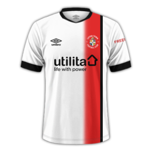 Maillot Luton 23/24 version fan — vue face