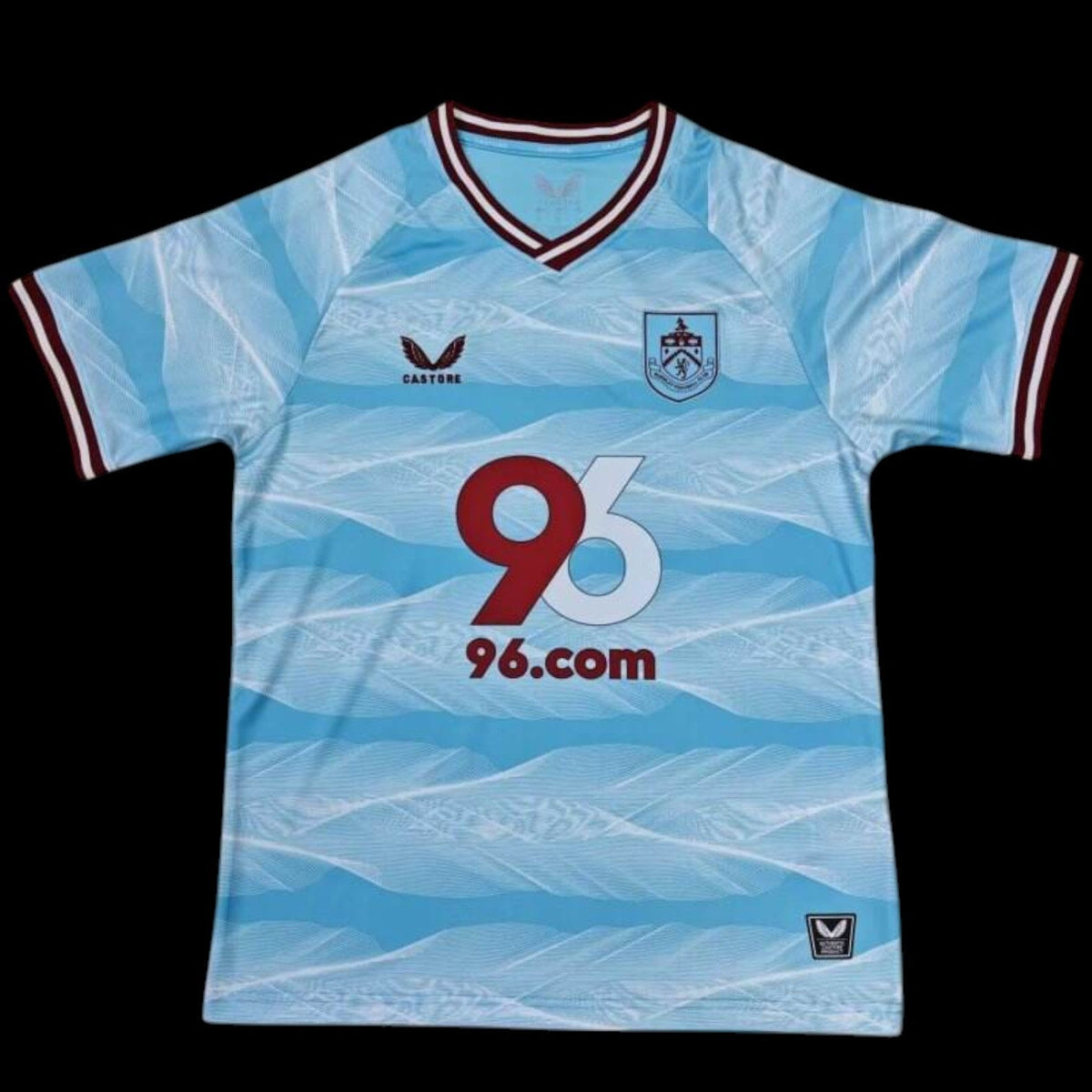 Maillot Burnley 25/26 version fan — vue face