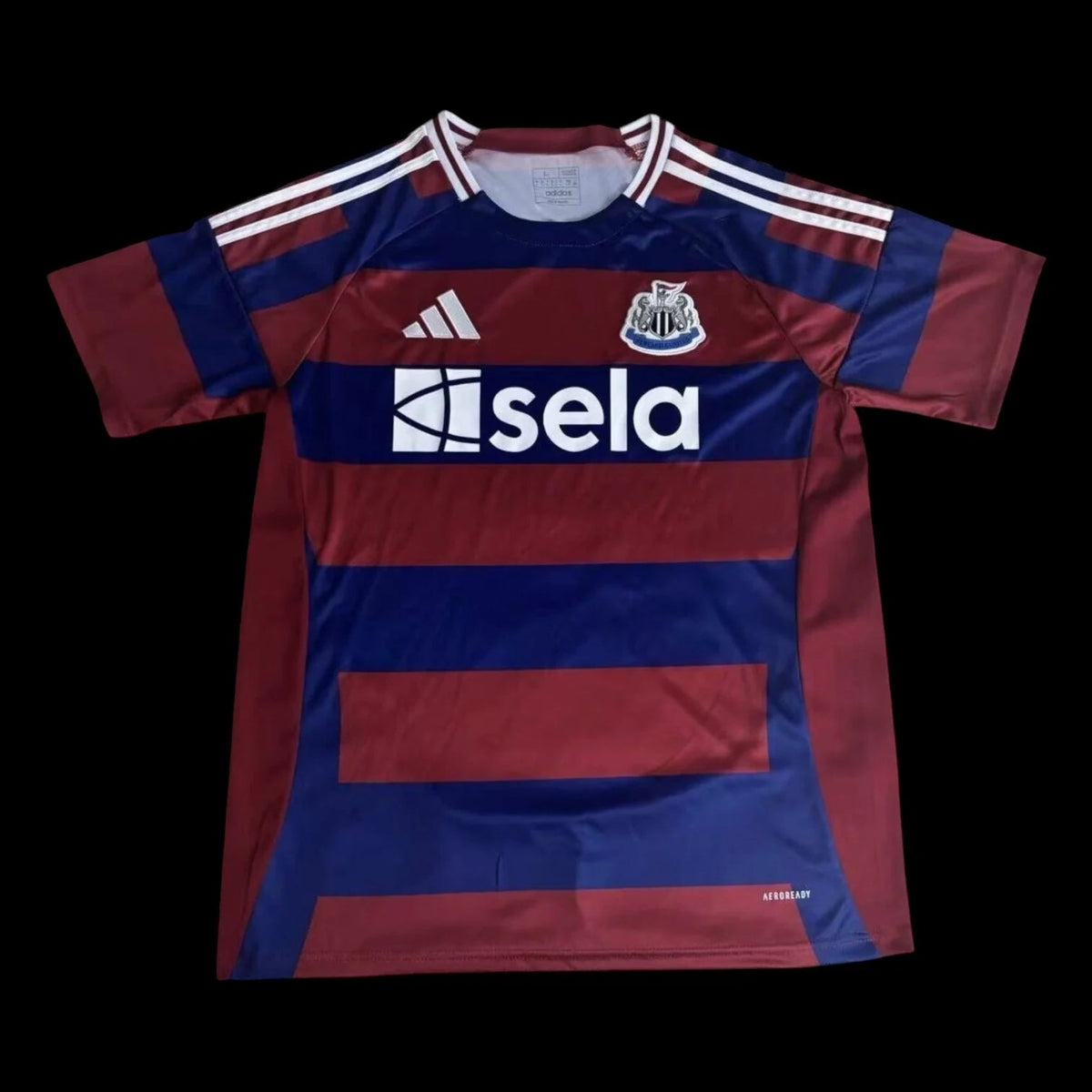 Maillot Newcastle 24/25 version fan — vue face