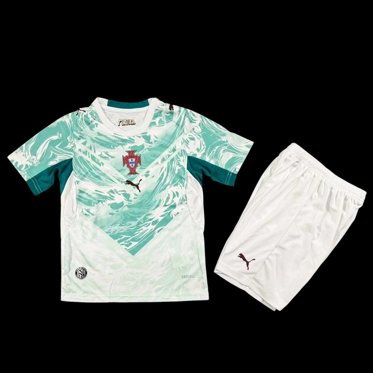 Maillot enfant Portugal 26/27 version fan — vue face