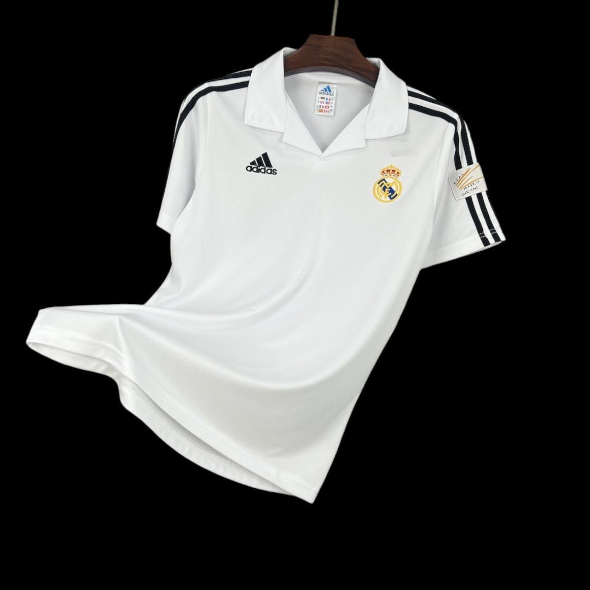 Maillot Real Madrid 2001 version fan — vue face