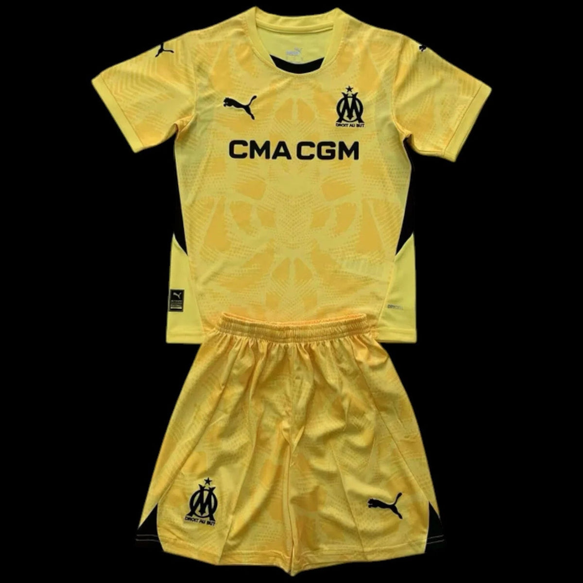 Maillot enfant Olympique de Marseille 24/25 version fan — vue face