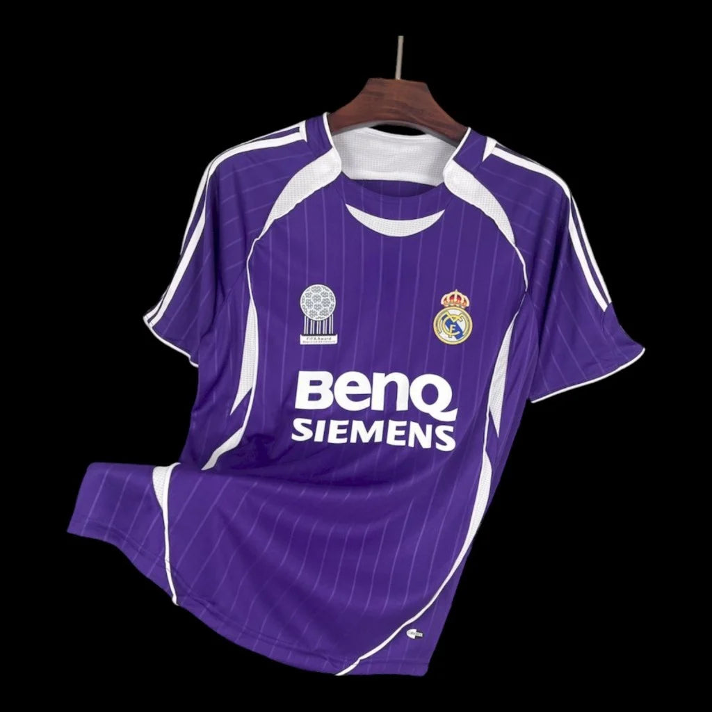 Maillot Real Madrid 06/07 version fan — vue face