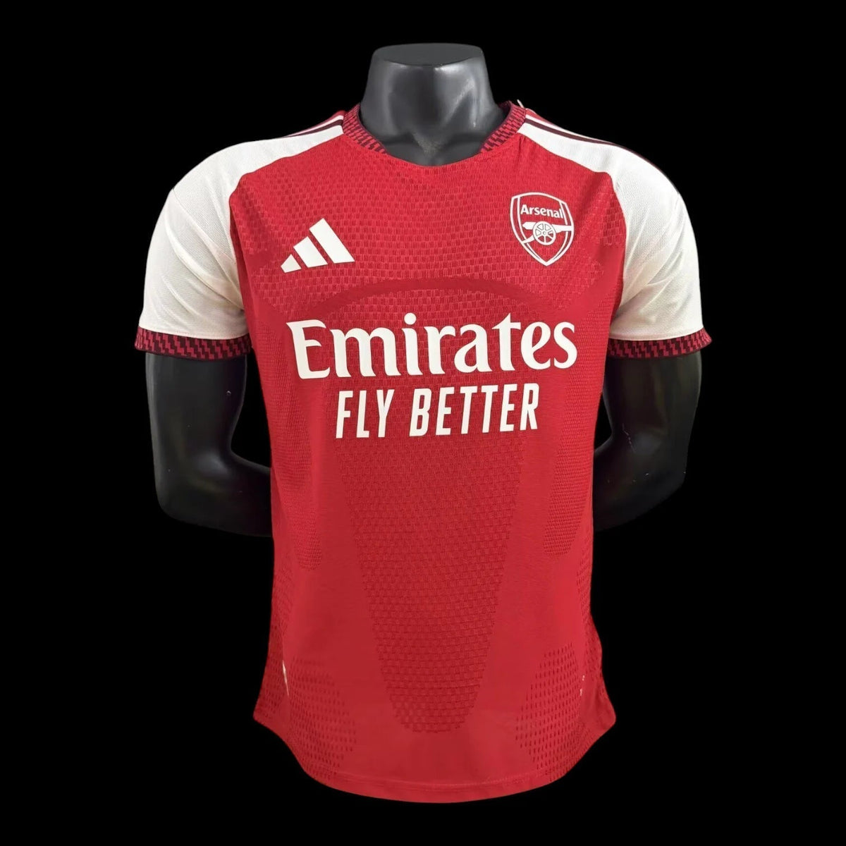 Maillot Arsenal 26/27 version joueur — vue face
