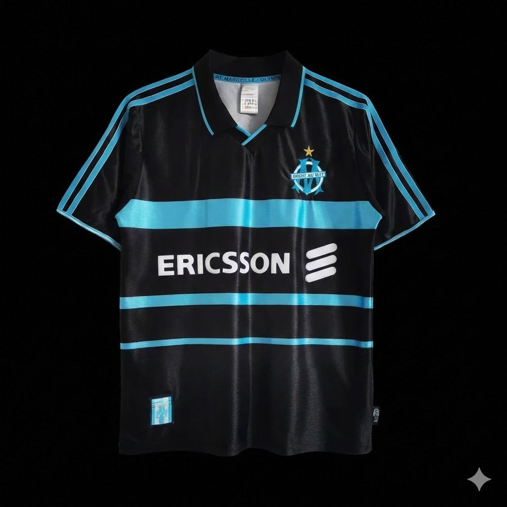 Maillot Olympique de Marseille 1999 version fan — vue face