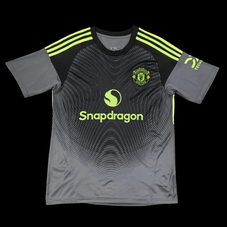 Maillot gardien Manchester United 25/26 version fan — vue face