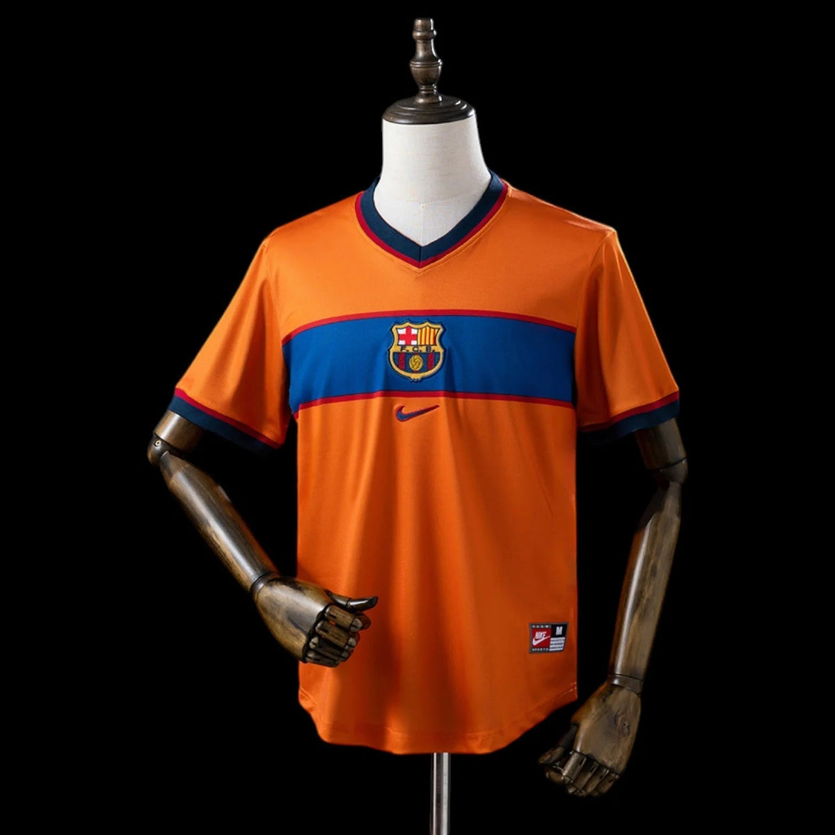 Maillot FC Barcelone 98/99 version fan — vue face
