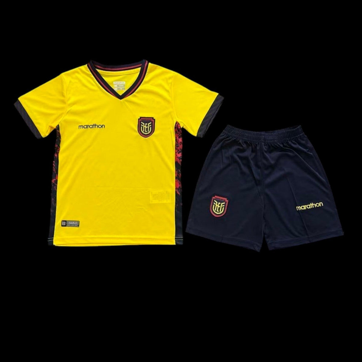 Maillot enfant Équateur 26/27 version fan — vue face