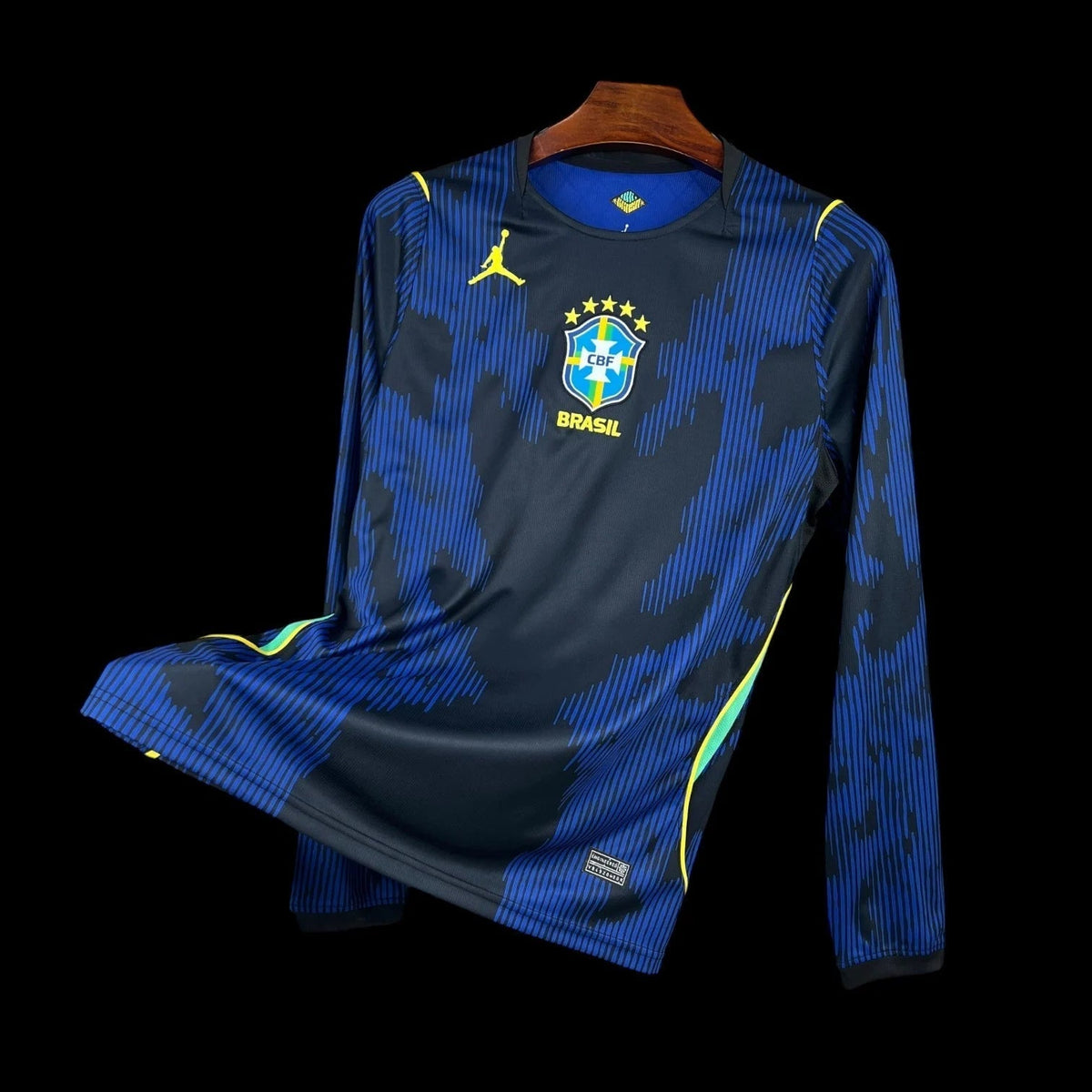 Maillot manches longues Brésil 26/27 version fan — vue face