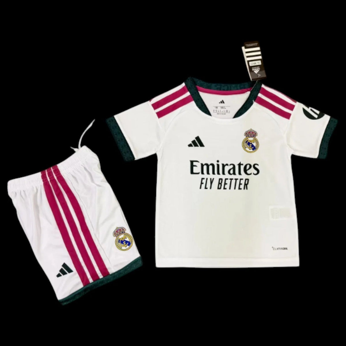 Maillot enfant Real Madrid 26/27 version fan — vue face