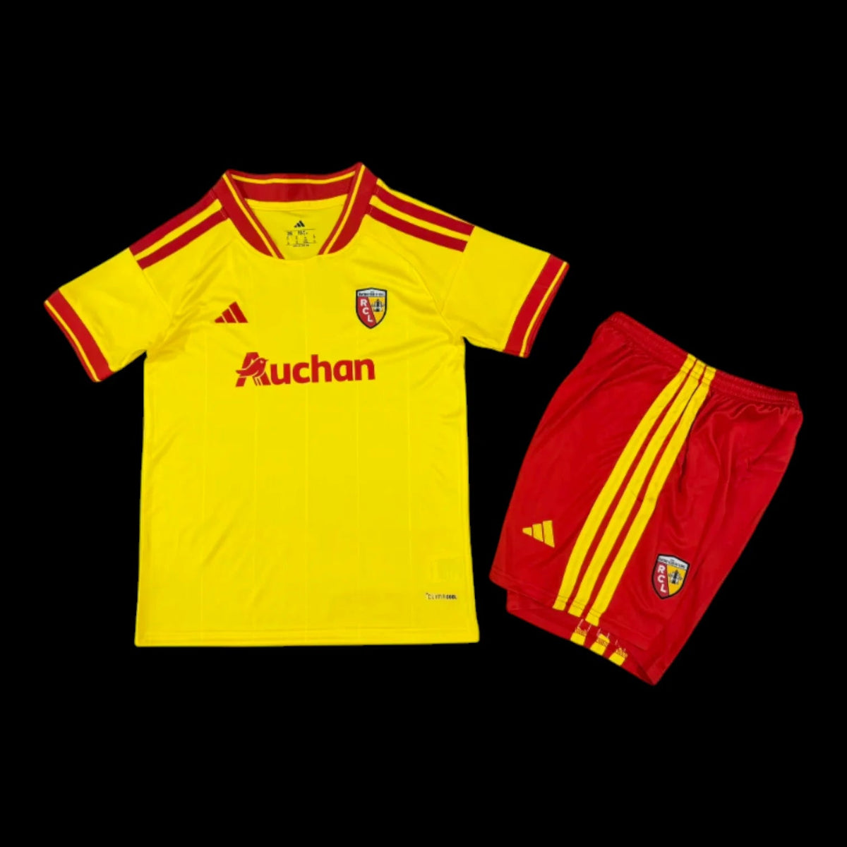 Maillot enfant RC Lens 26/27 version fan — vue face