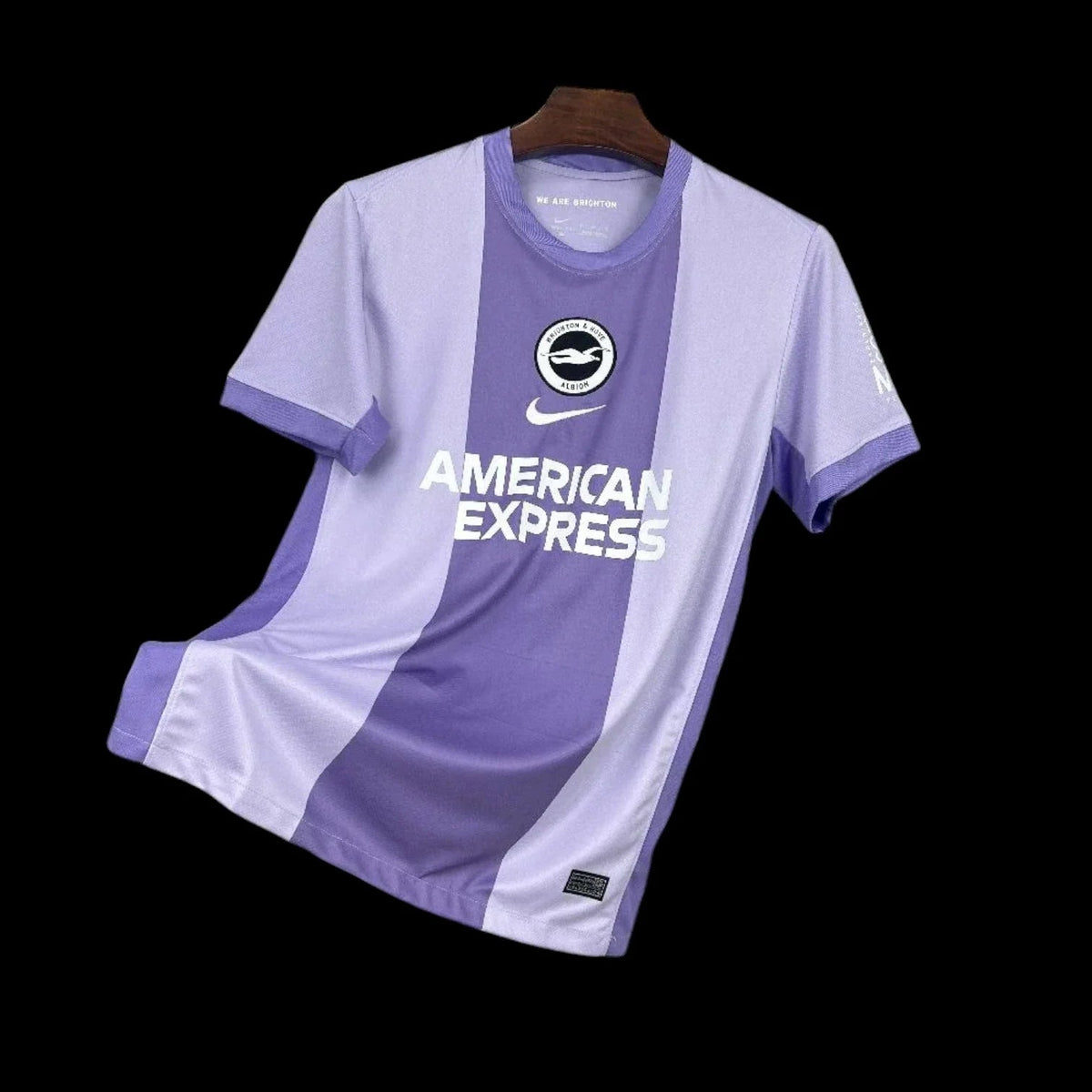 Maillot Brighton 25/26 version fan — vue face