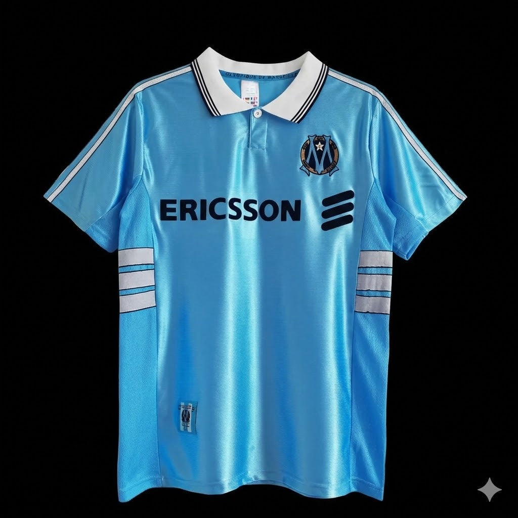Maillot Olympique de Marseille 1998 version fan — vue face