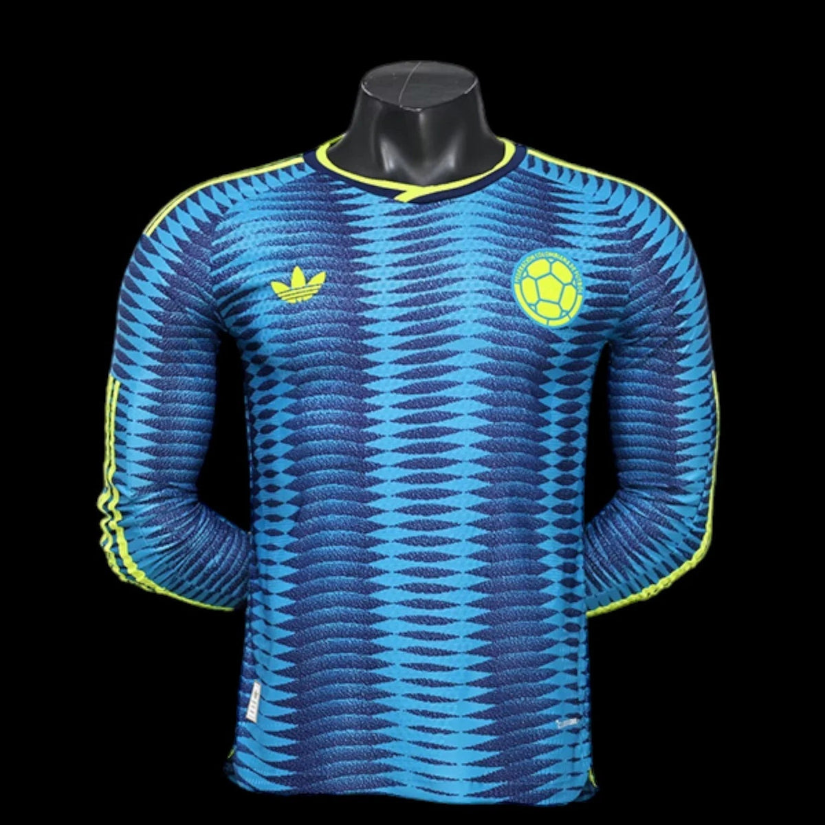 Maillot manches longues Colombie 26/27 version joueur — vue face