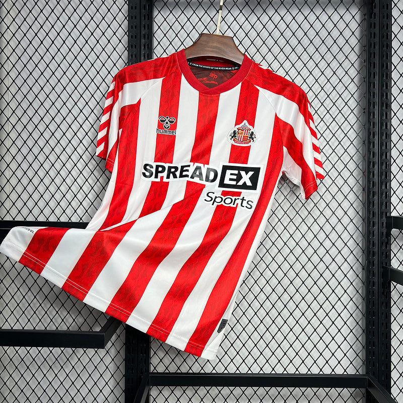 Maillot Sunderland 24/25 version fan — vue face