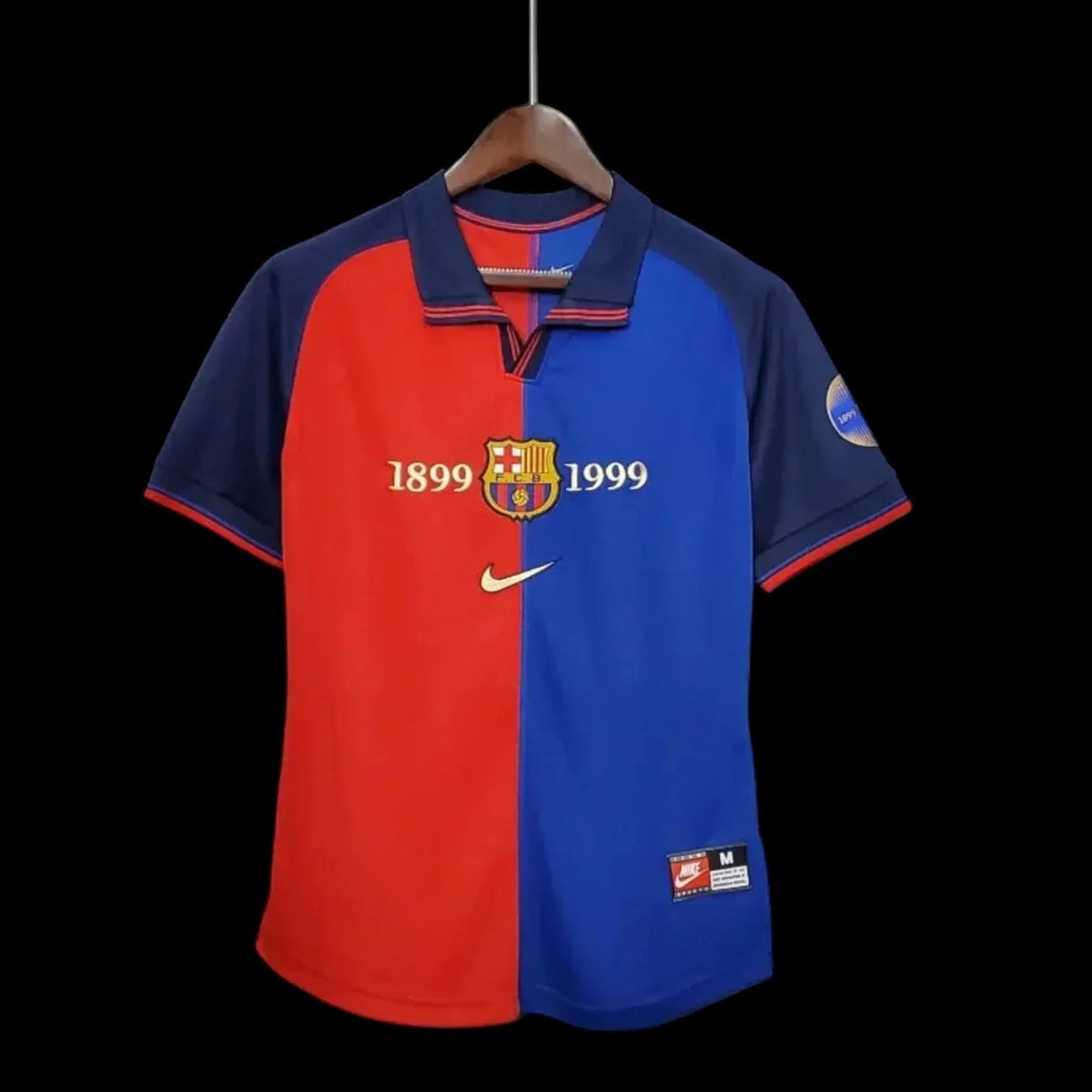 Maillot FC Barcelone 1999 version fan — vue face