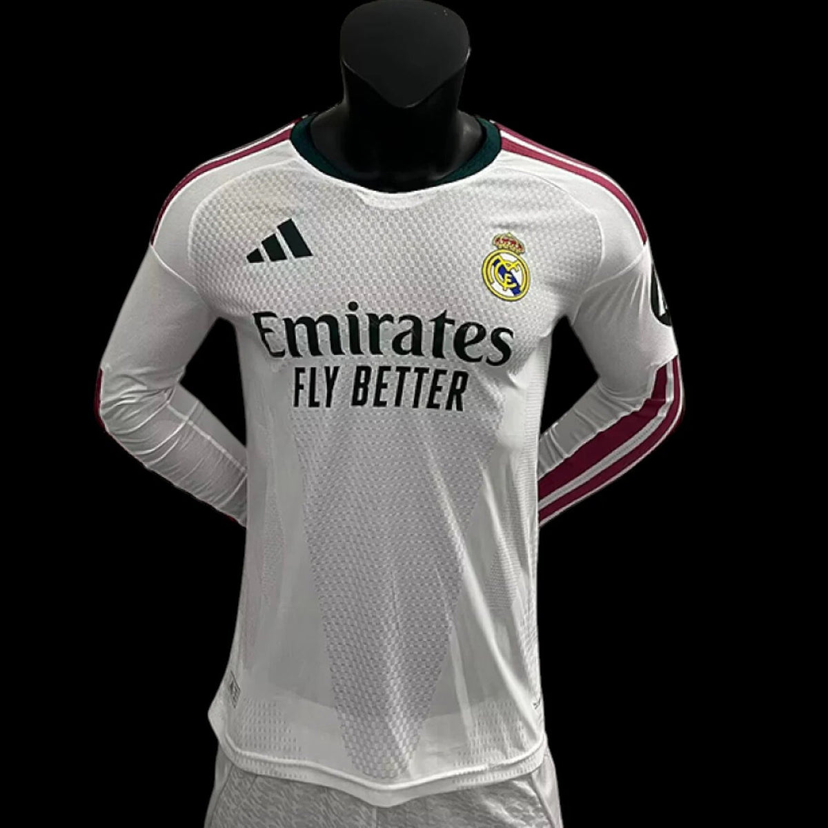 Maillot manches longues Real Madrid 26/27 version joueur — vue face