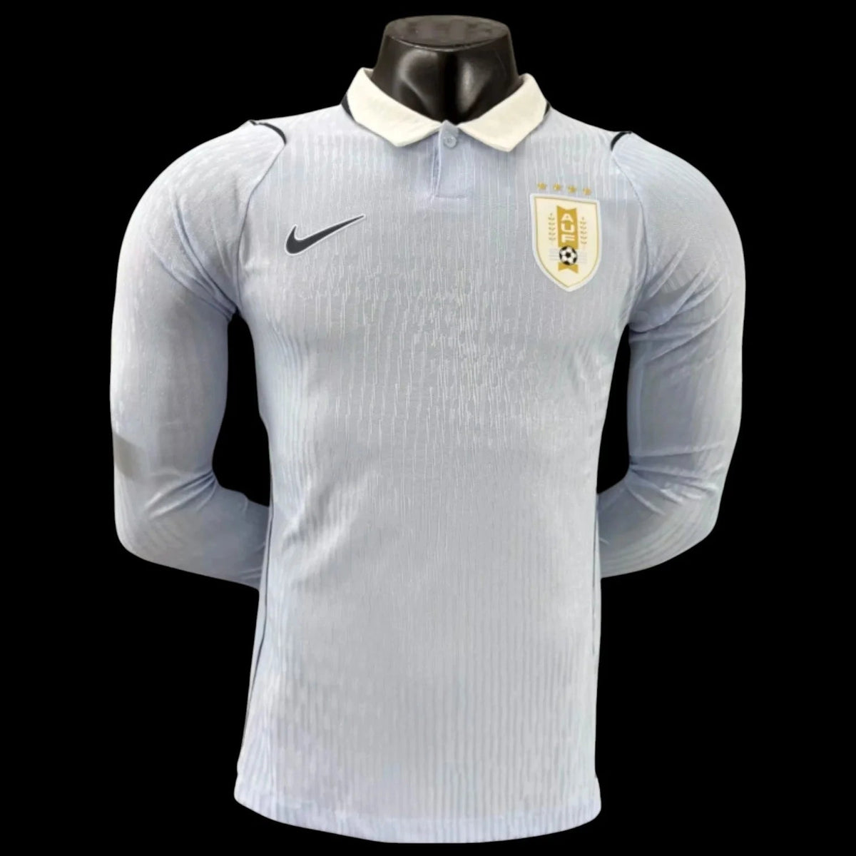 Maillot manches longues Uruguay 26/27 version joueur — vue face