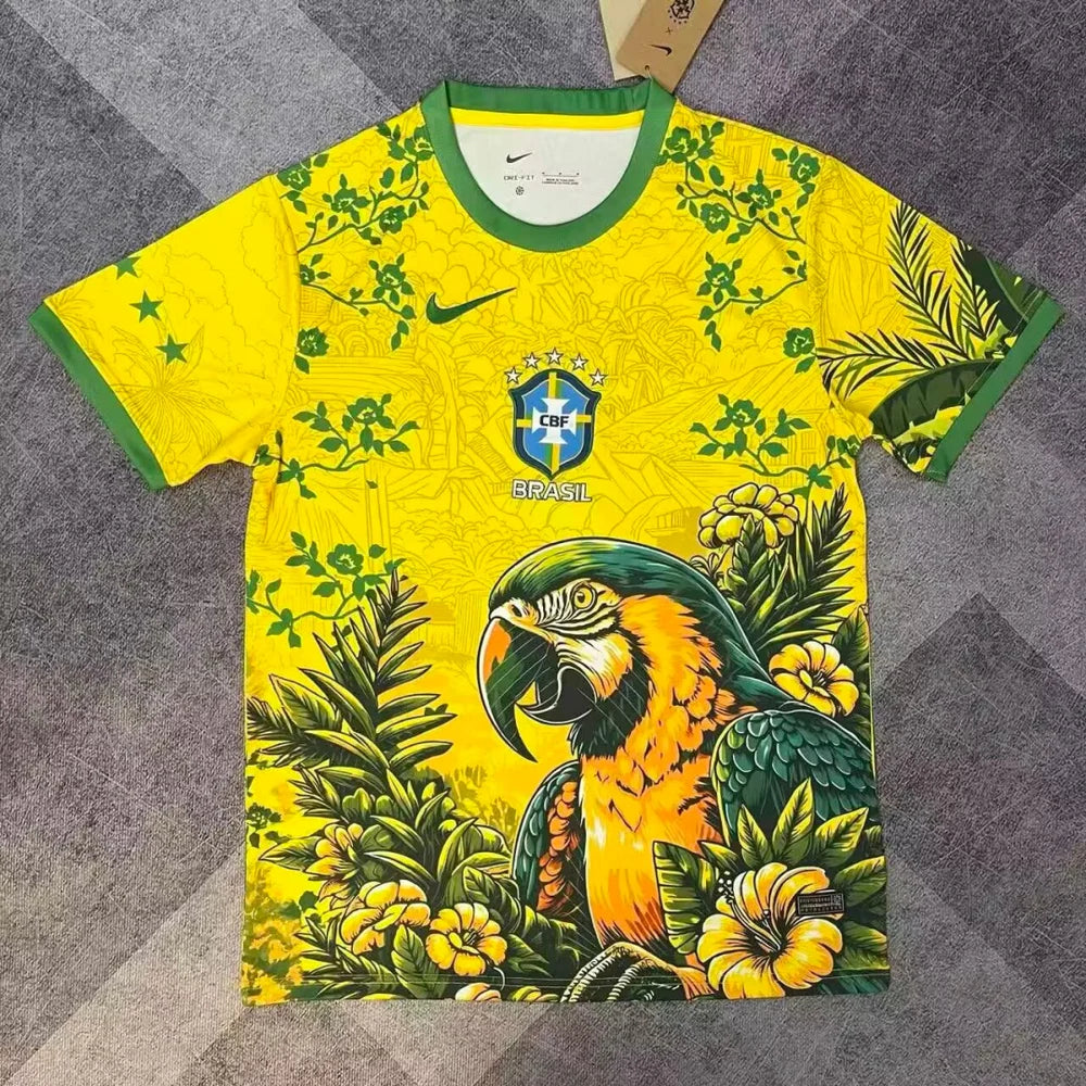 Maillot Brésil 2026 version fan — vue face