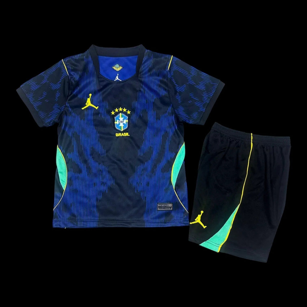 Maillot enfant Brésil 26/27 version fan — vue face