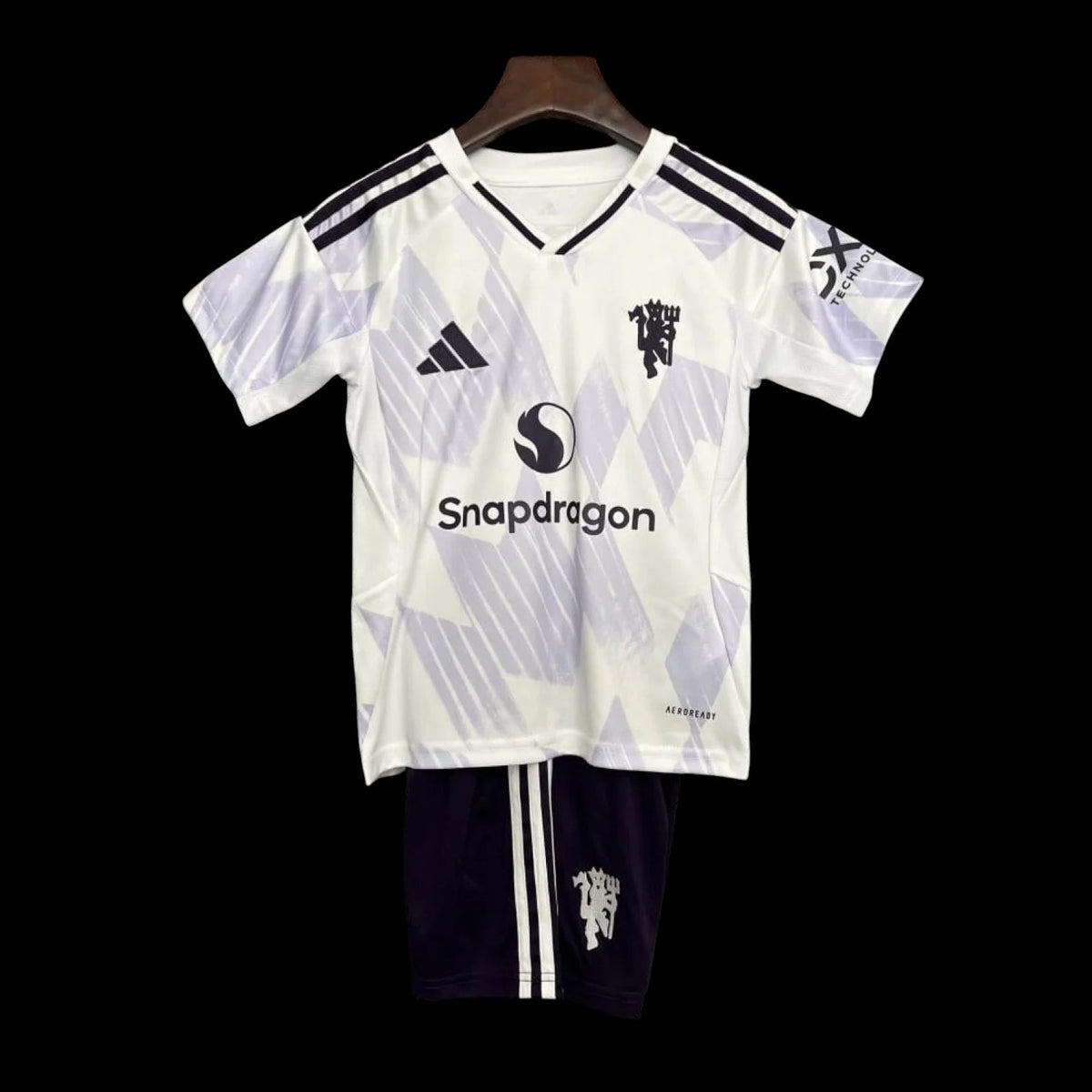 Maillot enfant Manchester United 25/26 version fan — vue face