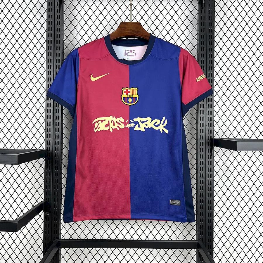 Maillot FC Barcelone 24/25 version fan — vue face