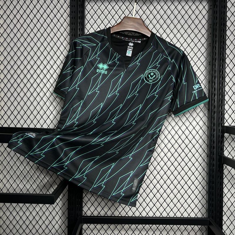 Maillot Sheffield 24/25 version fan — vue face