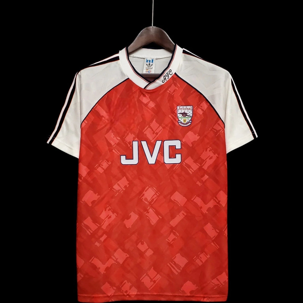 Maillot Arsenal 90/92 version fan — vue face