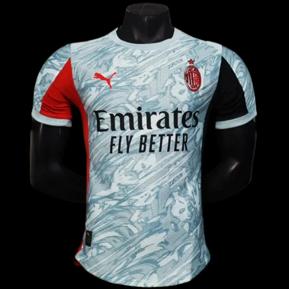 Maillot gardien Milan AC 25/26 version joueur — vue face