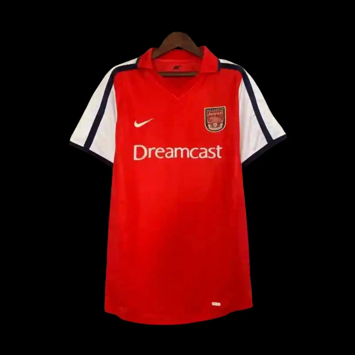 Maillot Arsenal 01/02 version fan — vue face