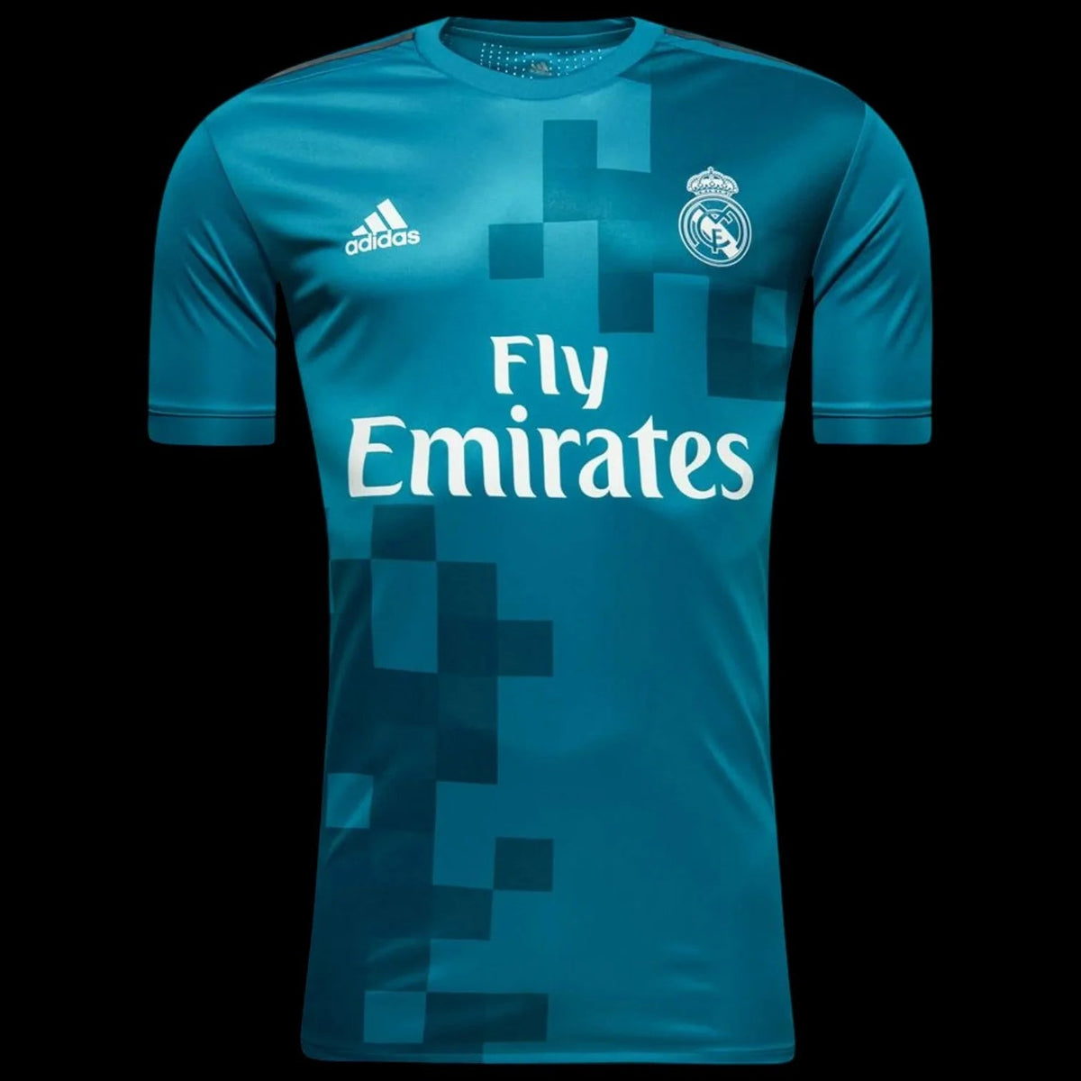 Maillot Real Madrid 17/18 version fan — vue face
