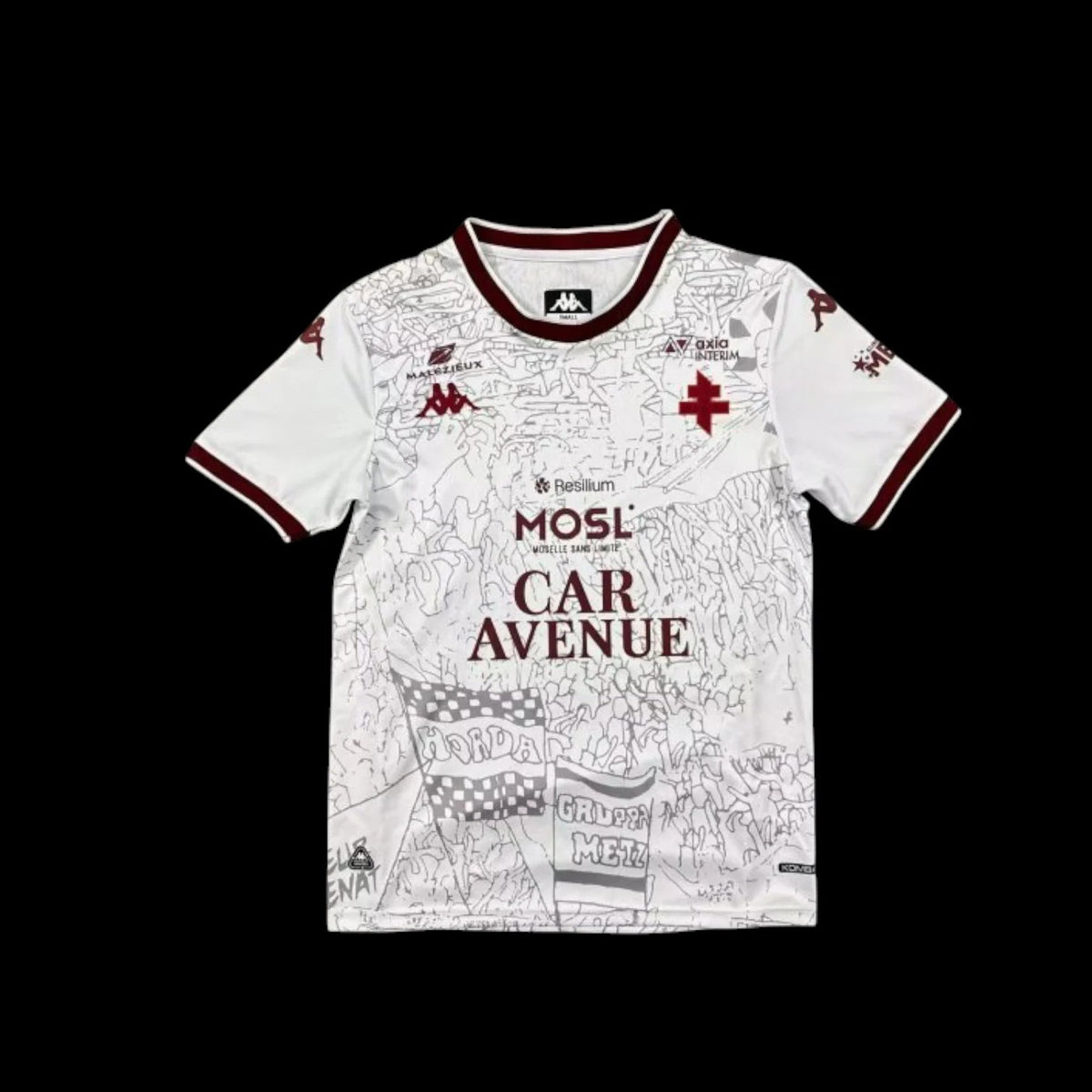 Maillot Metz 25/26 version fan — vue face