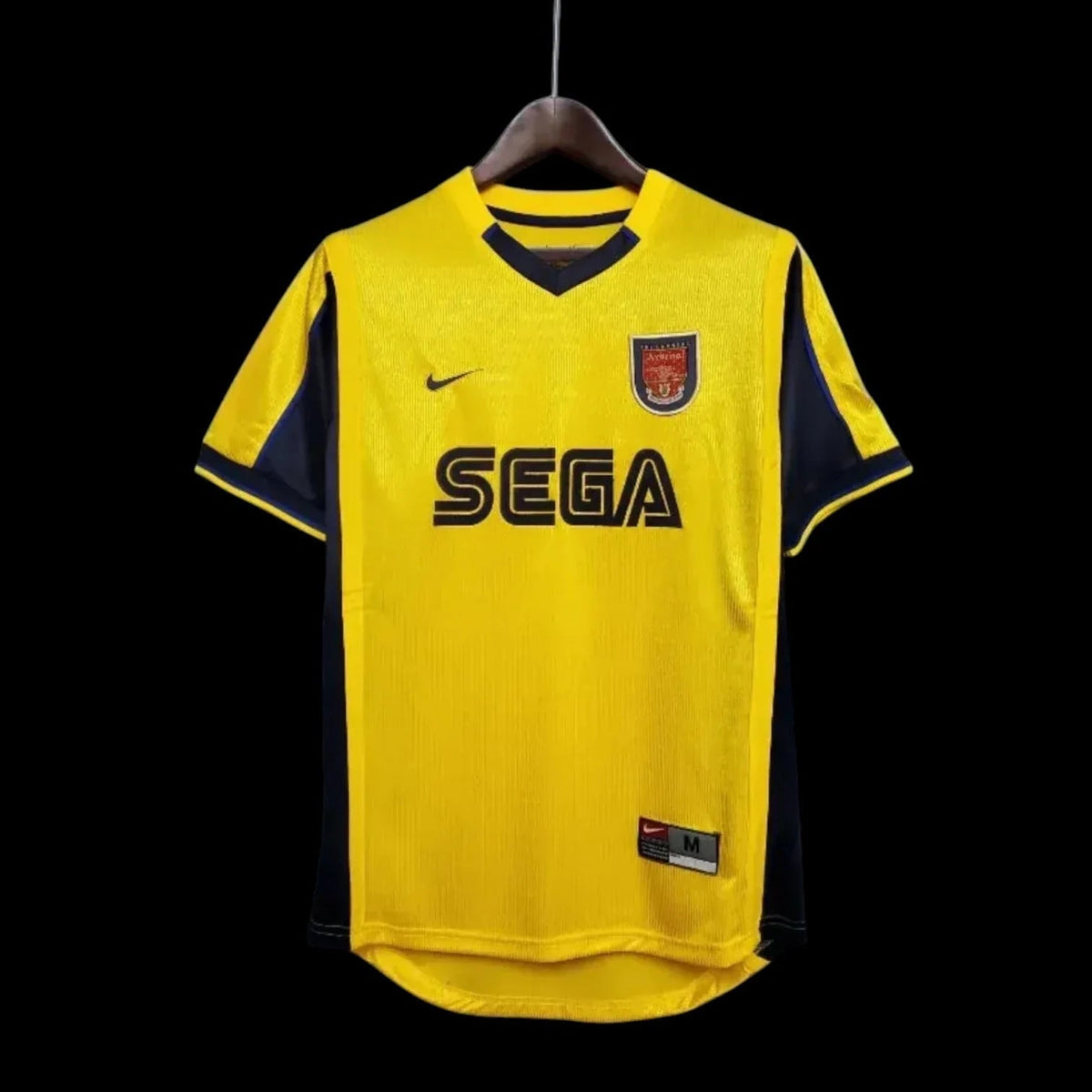 Maillot Arsenal 99/00 version fan — vue face