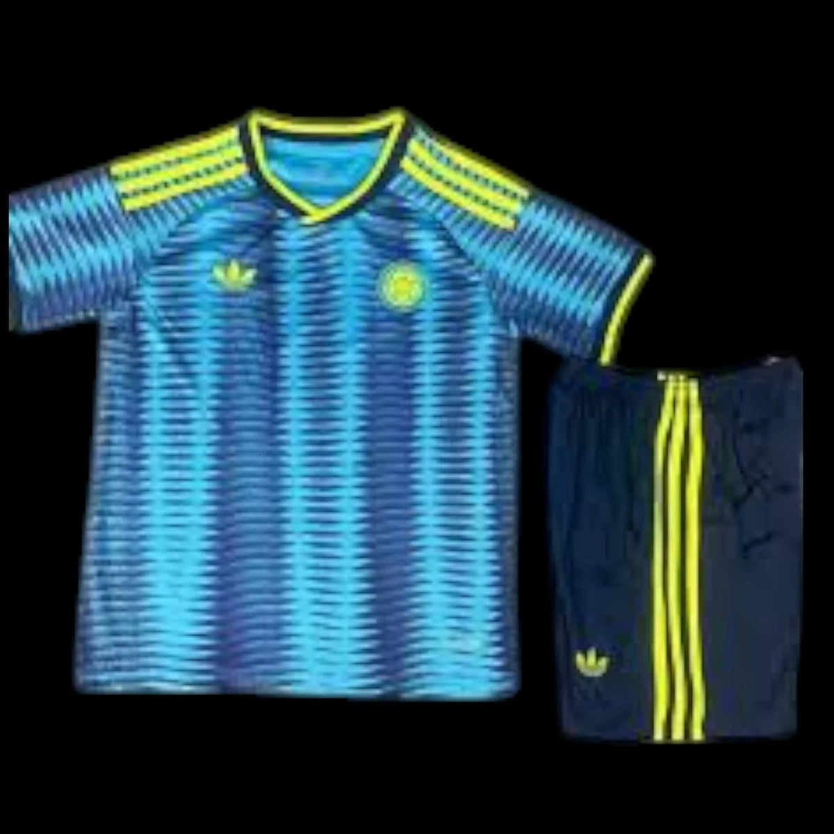Maillot enfant Colombie 26/27 version fan — vue face